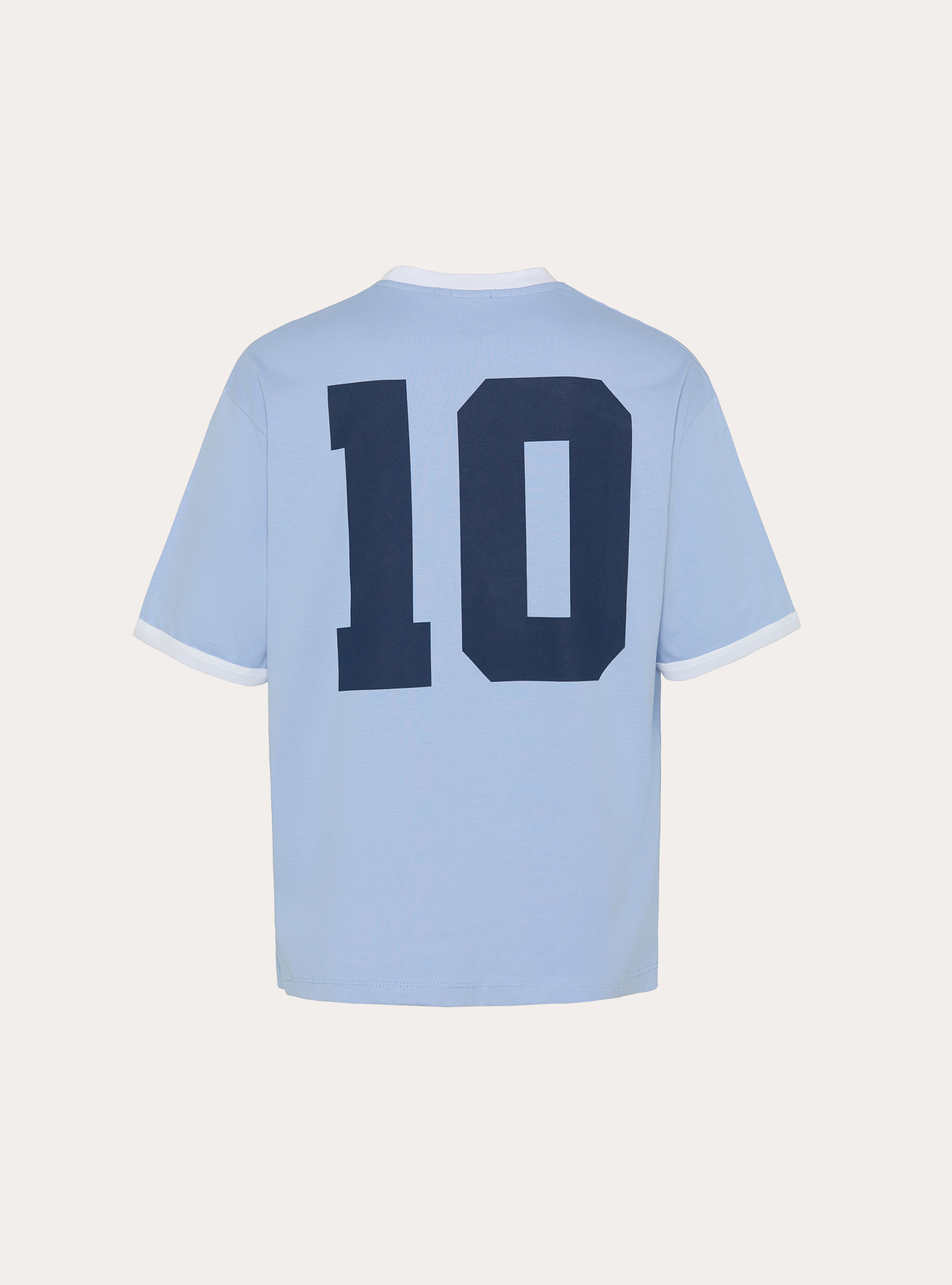 T-shirt boxy fit con stampa mondiali, AZ2 AZURE MEDIUM